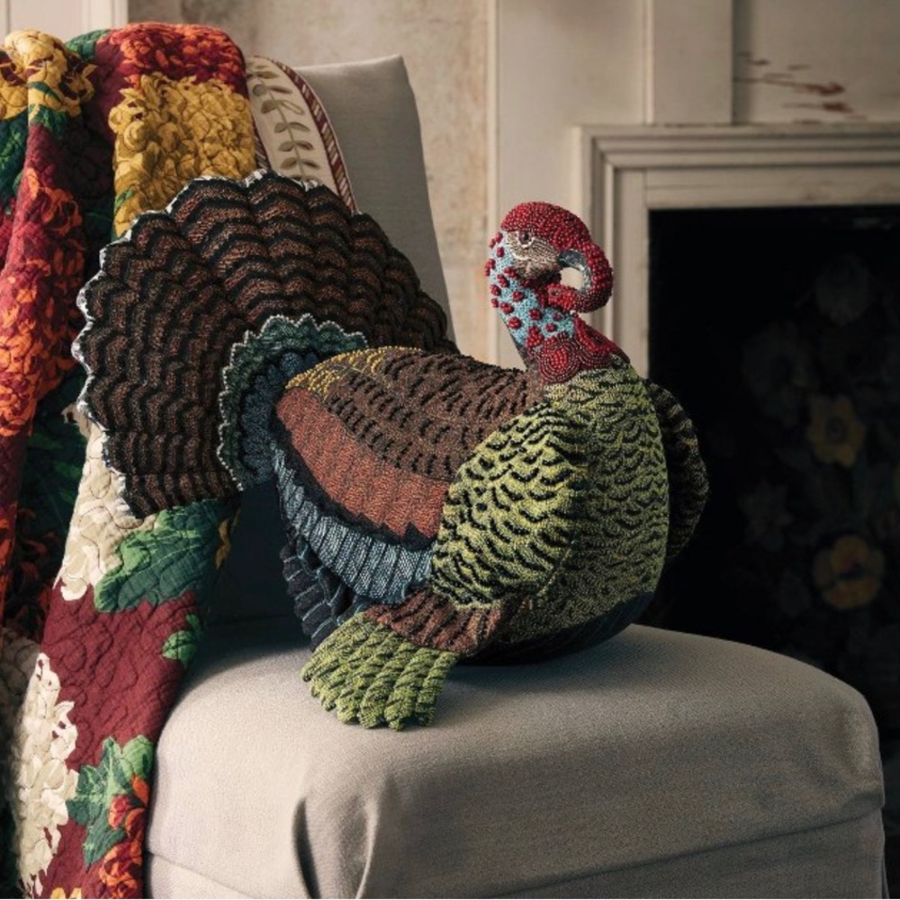 John Derian x Target Turkey shaped Pillow